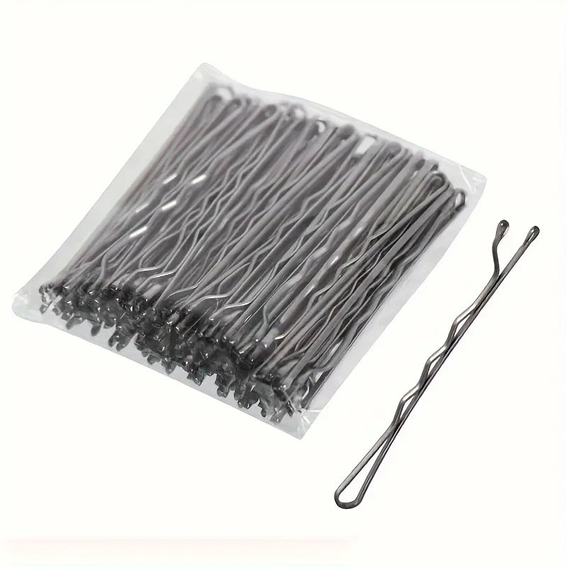 U-Shaped Metal Wave Hair Clips for Women & - Vintage Minimalist Hair Accessories Secure Hold Styling Clips for Everyday & Formal
