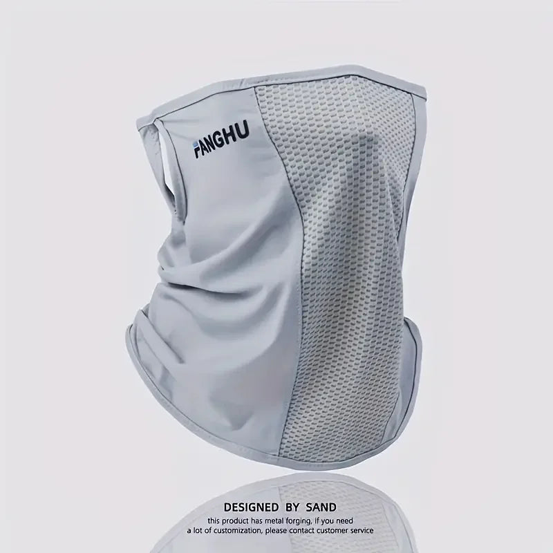 Cycling Masks Headwear Bandana Head Wrap Face Scarf Mask Neck Balaclava Breathable Light Cool Wind  Outdoor Hiking Ice Silk Mask
