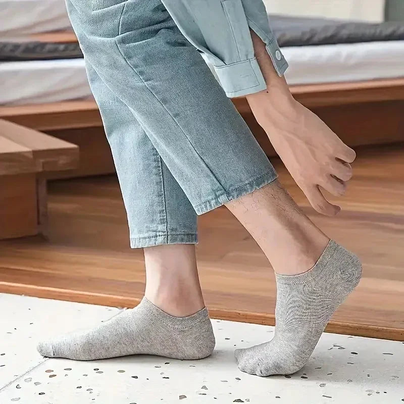 5/10-Pack Unisex Comfort Fit Ankle Socks – Breathable Lightweight Socks for Sports & Everyday Wear