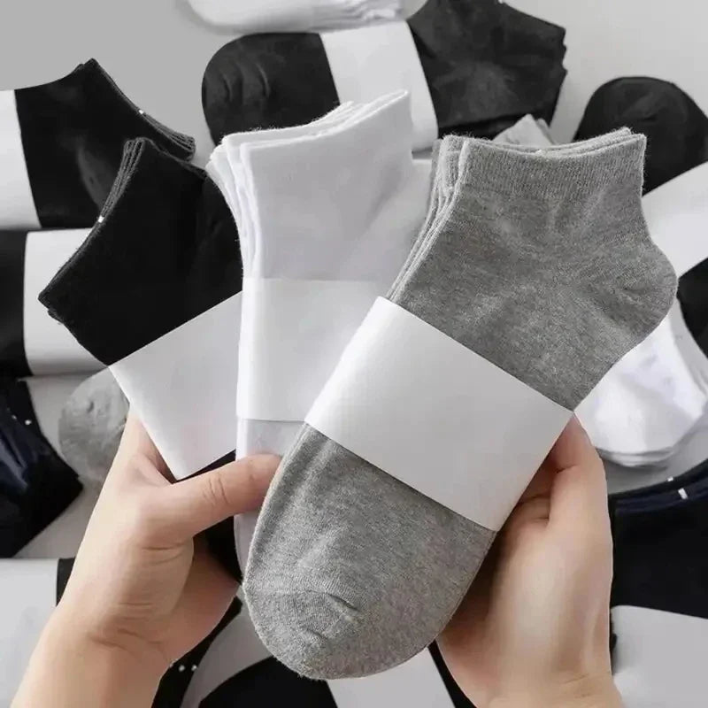 5/10-Pack Unisex Comfort Fit Ankle Socks – Breathable Lightweight Socks for Sports & Everyday Wear