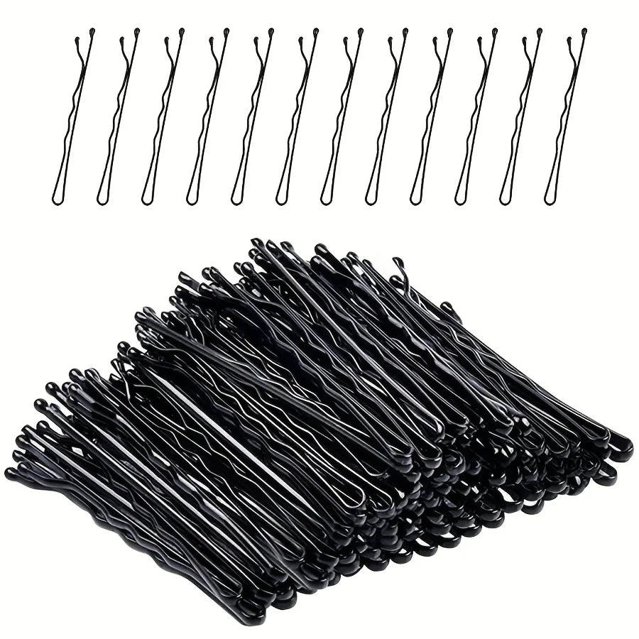 U-Shaped Metal Wave Hair Clips for Women & - Vintage Minimalist Hair Accessories Secure Hold Styling Clips for Everyday & Formal